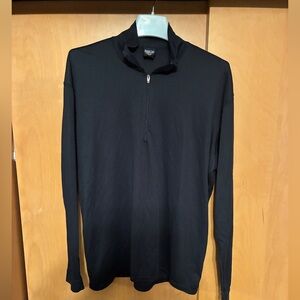 Patagonia Black Capilene Quarter-Zip - mens size XL